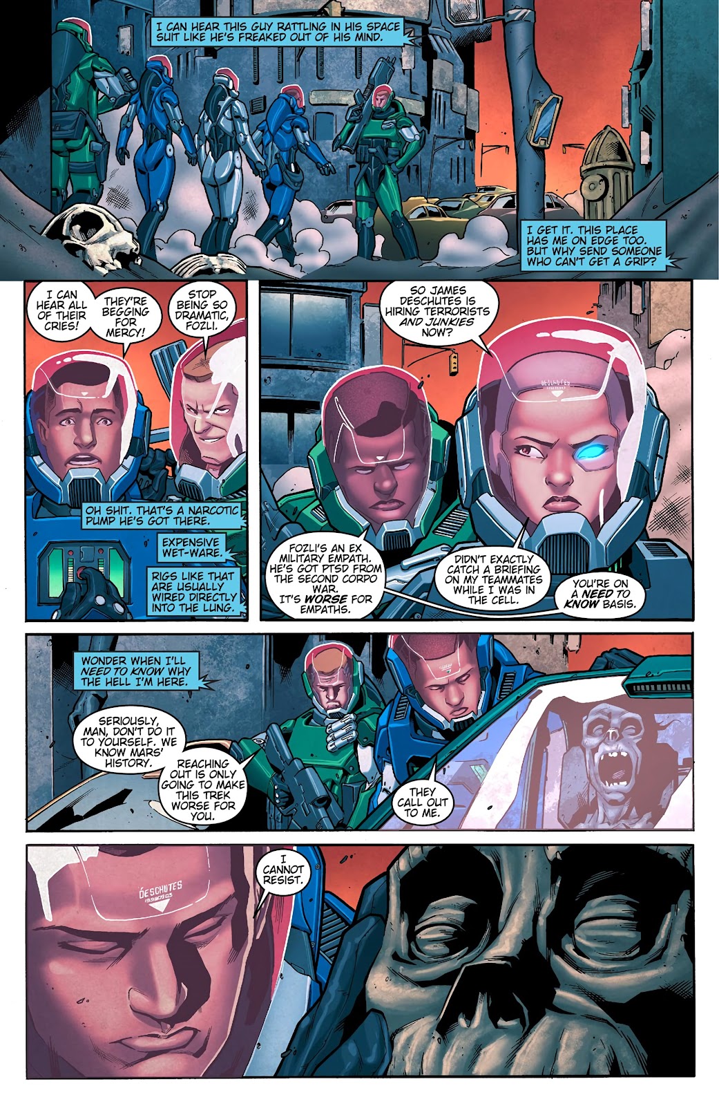 A Haunting On Mars issue 1 - Page 7