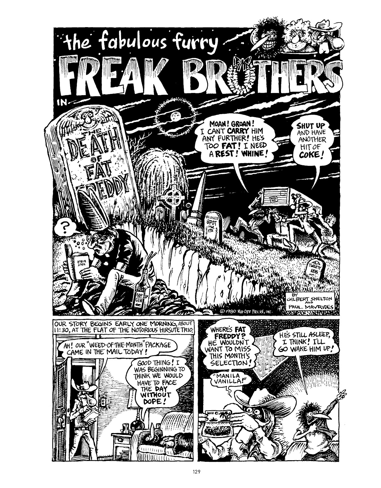 The Fabulous Furry Freak Brothers: In the 21st Century and Other Follies issue Grass Roots and Other Follies - Page 136