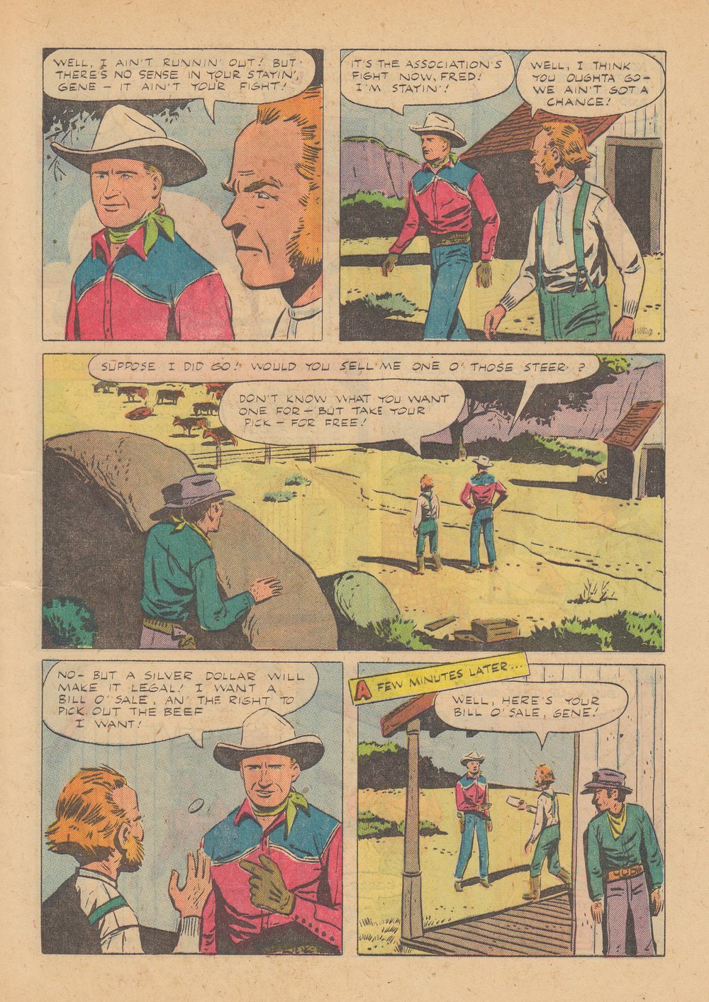 Gene Autry Comics (1946) issue 50 - Page 17