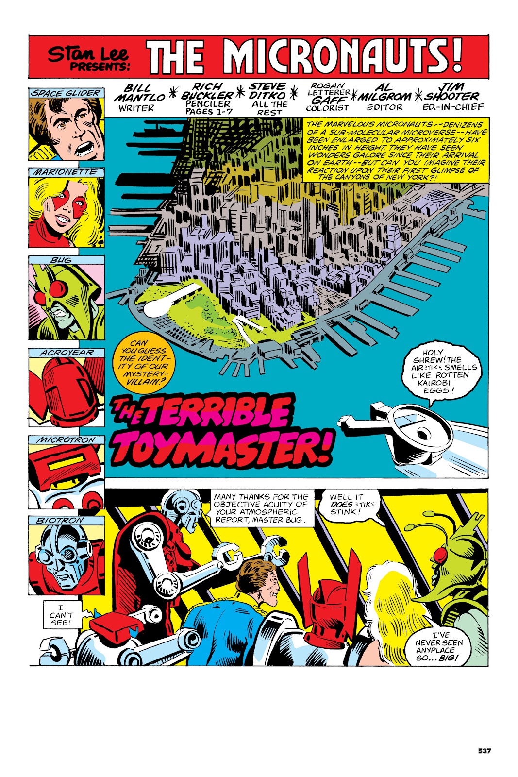 Micronauts: The Original Marvel Years Omnibus issue TPB (Part 3) - Page 47