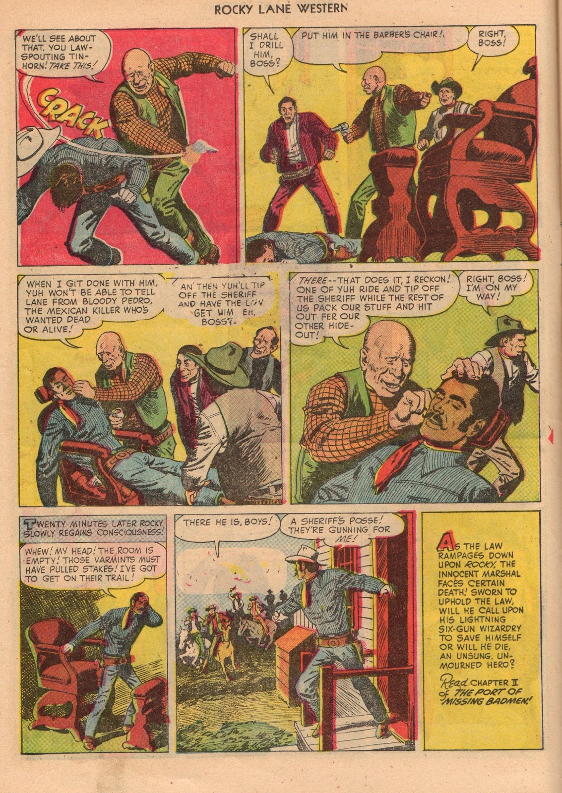 Rocky Lane Western (1954) issue 68 - Page 8