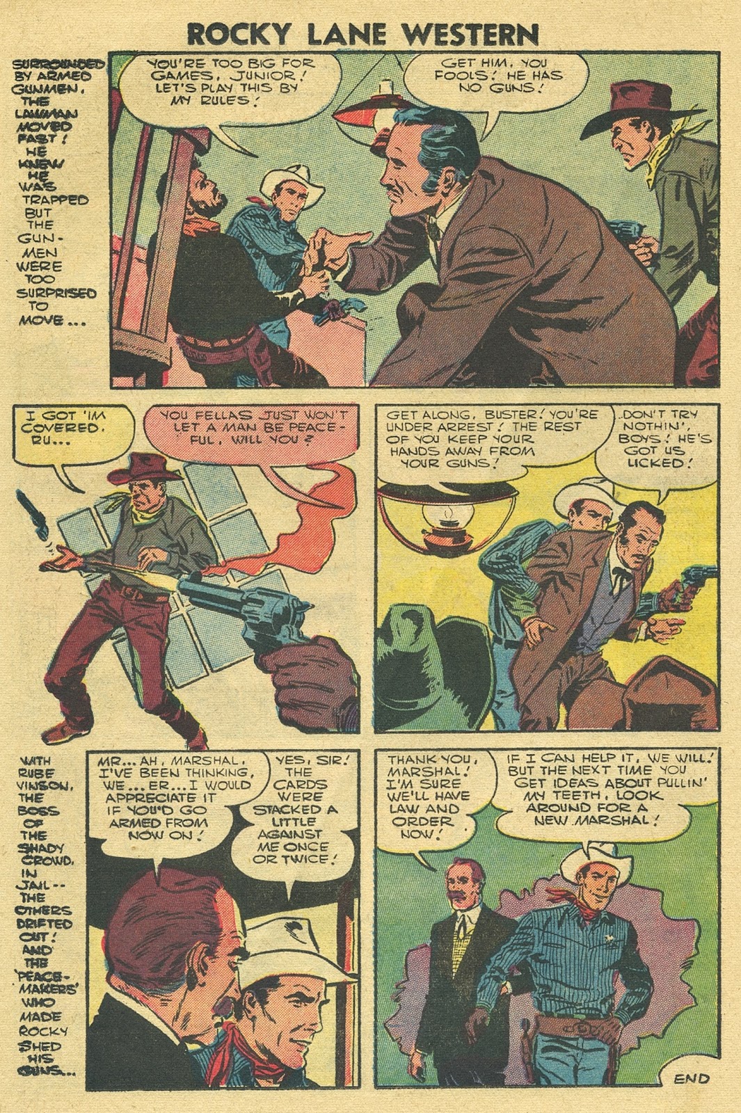 Rocky Lane Western (1954) issue 75 - Page 14