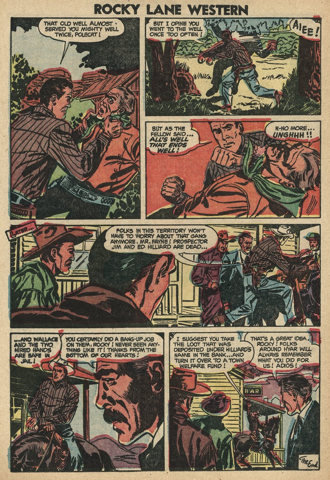 Rocky Lane Western (1954) issue 58 - Page 14