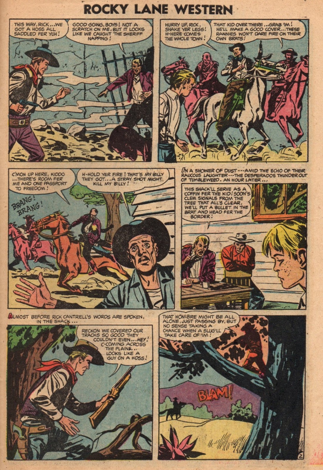 Rocky Lane Western (1954) issue 59 - Page 27