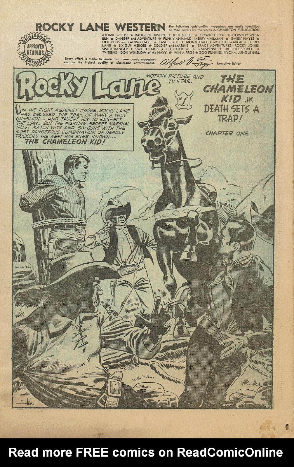 Rocky Lane Western (1954) issue 66 - Page 3