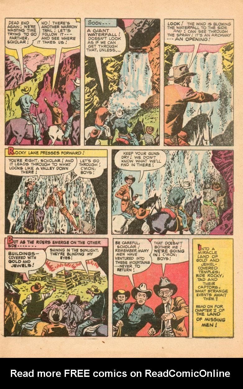 Rocky Lane Western (1954) issue 65 - Page 9