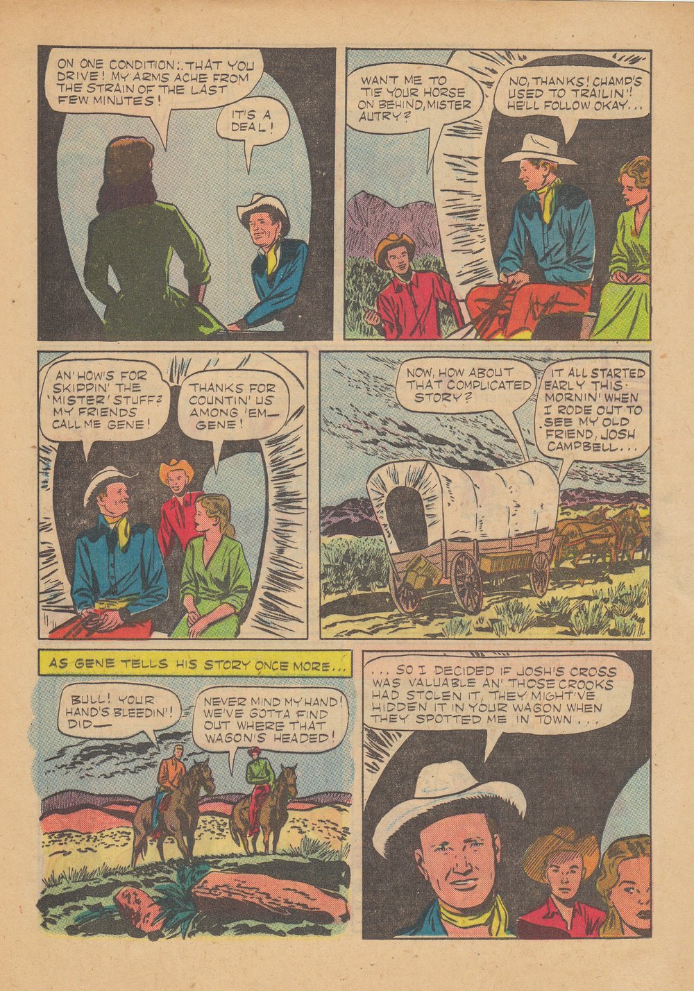 Gene Autry Comics (1946) issue 49 - Page 21