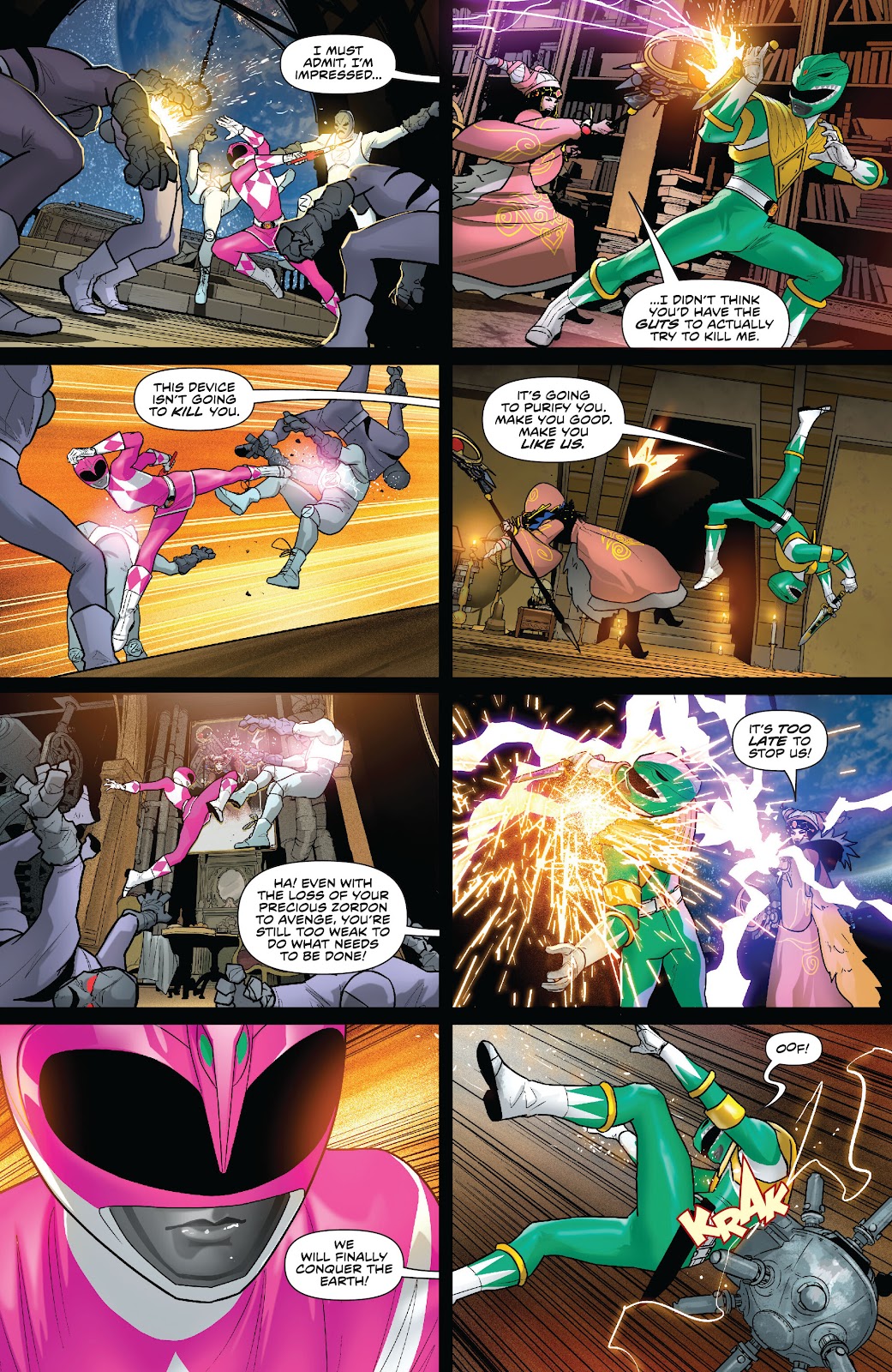 Mighty Morphin Power Rangers: The Return issue 2 - Page 8