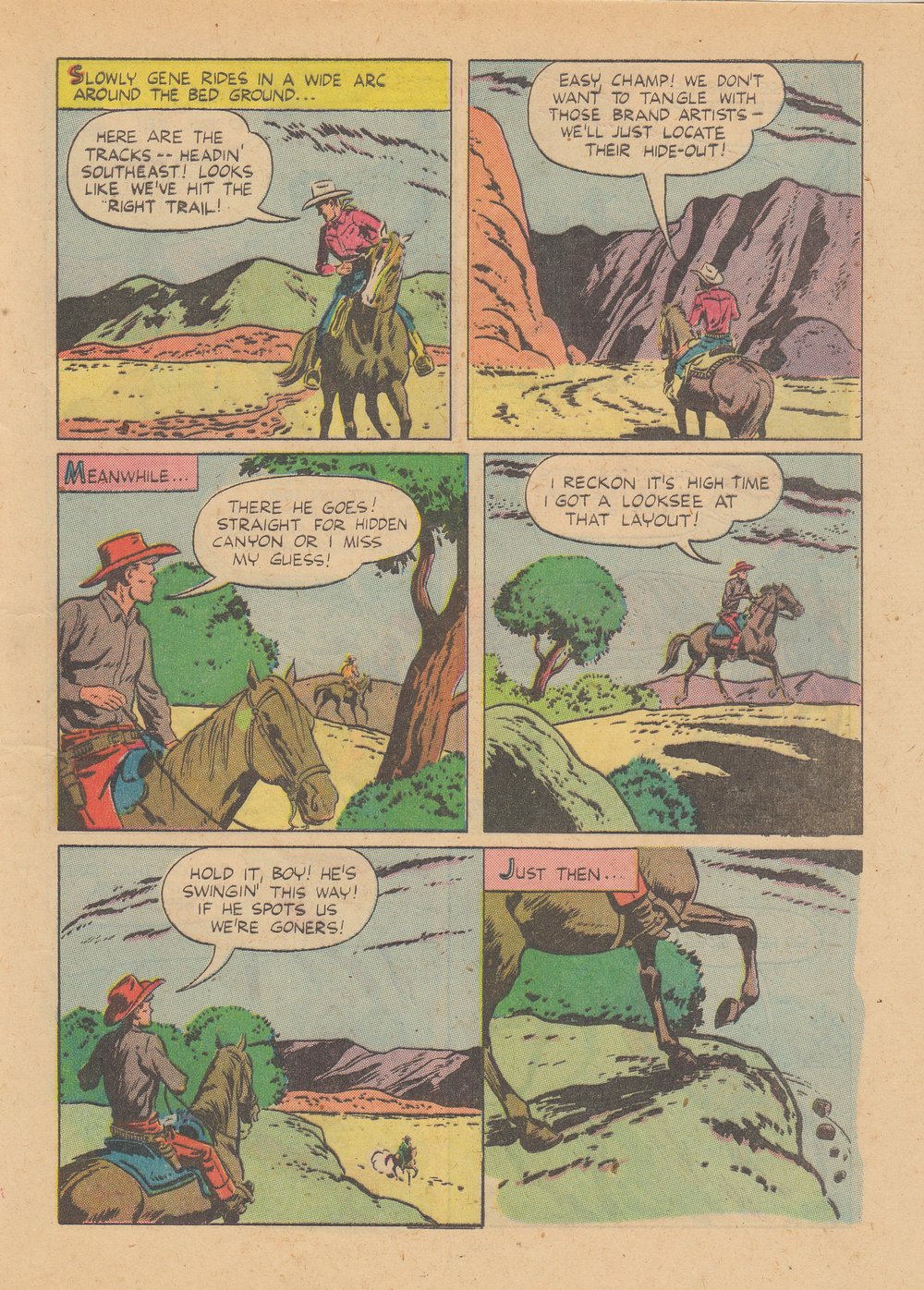 Gene Autry Comics (1946) issue 50 - Page 37