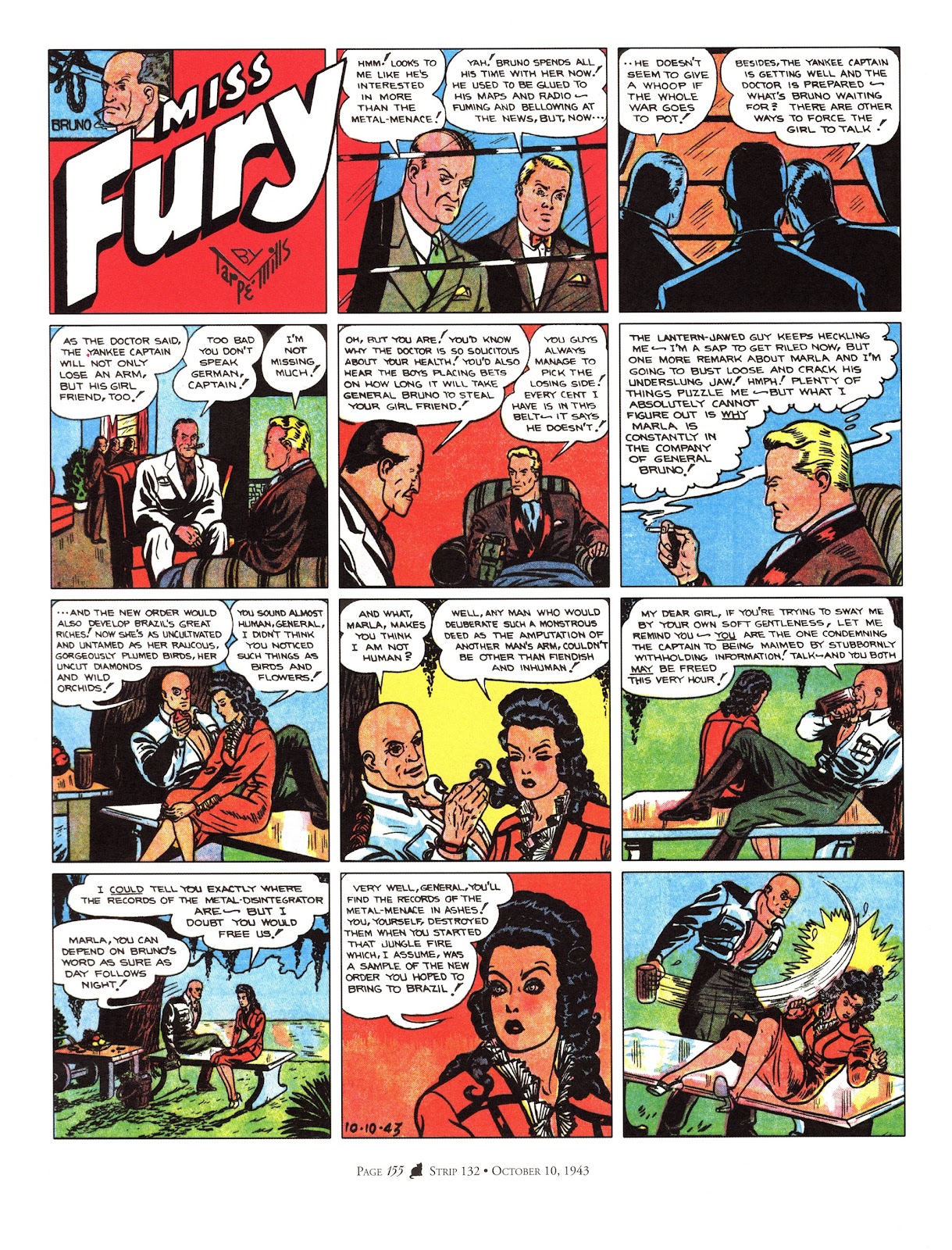 Miss Fury: Sensational Sundays 1941-1944 issue TPB - Page 163