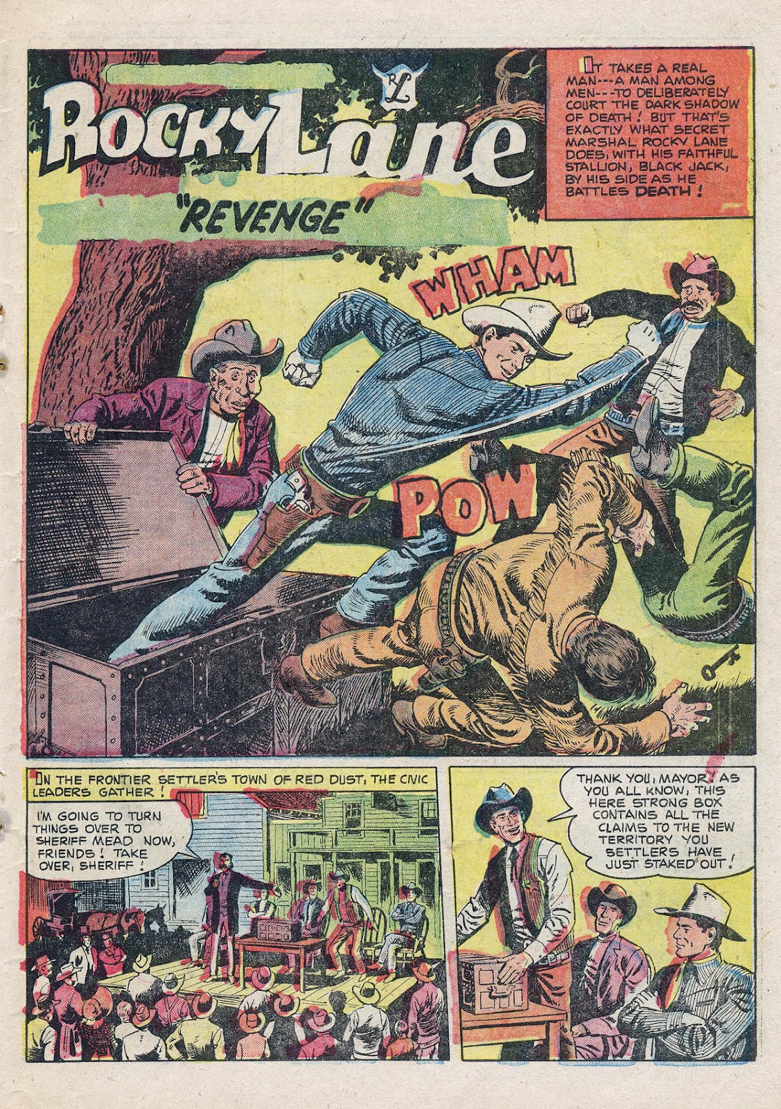 Rocky Lane Western (1954) issue 67 - Page 27