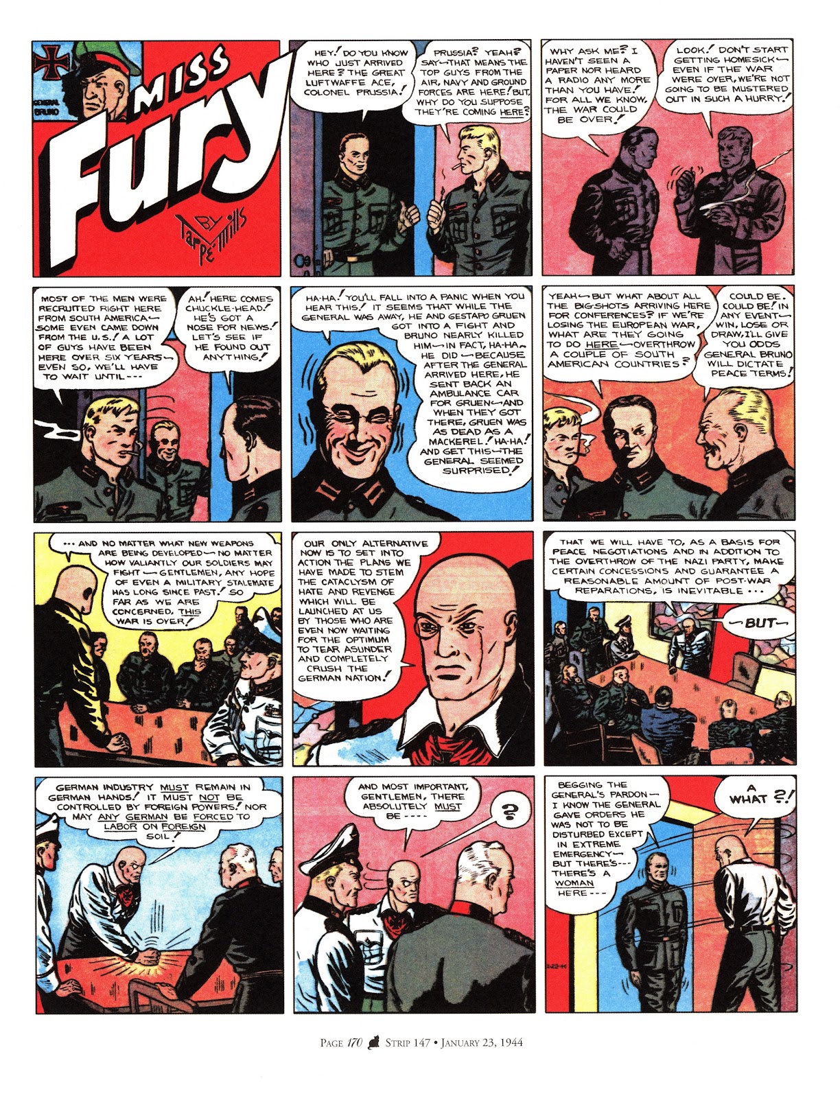 Miss Fury: Sensational Sundays 1941-1944 issue TPB - Page 178