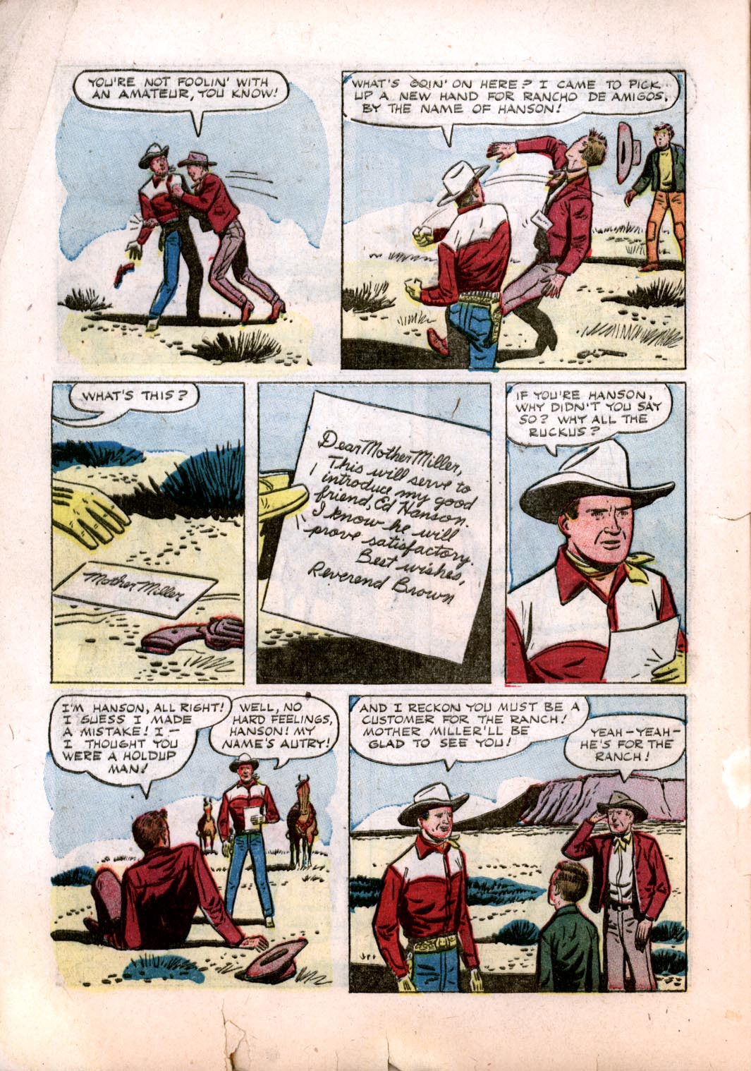 Gene Autry Comics (1946) issue 57 - Page 8