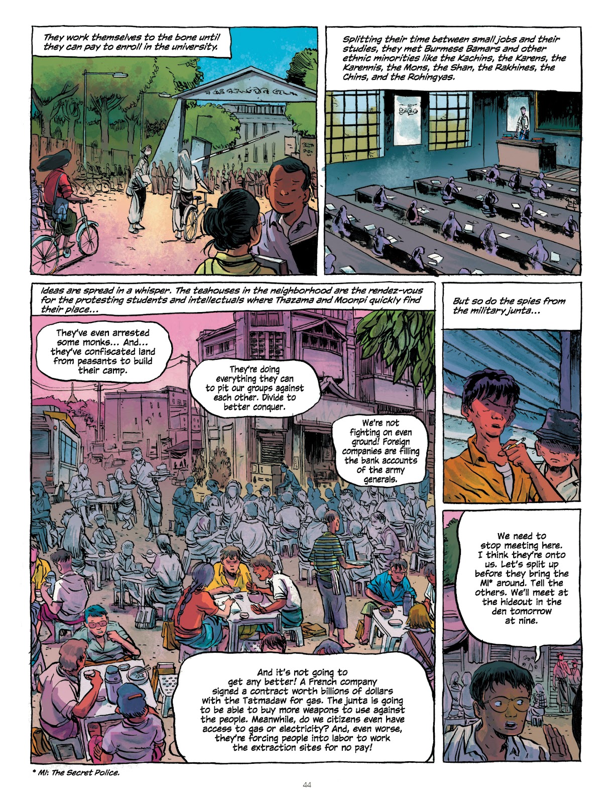 Burmese Moons issue TPB - Page 45
