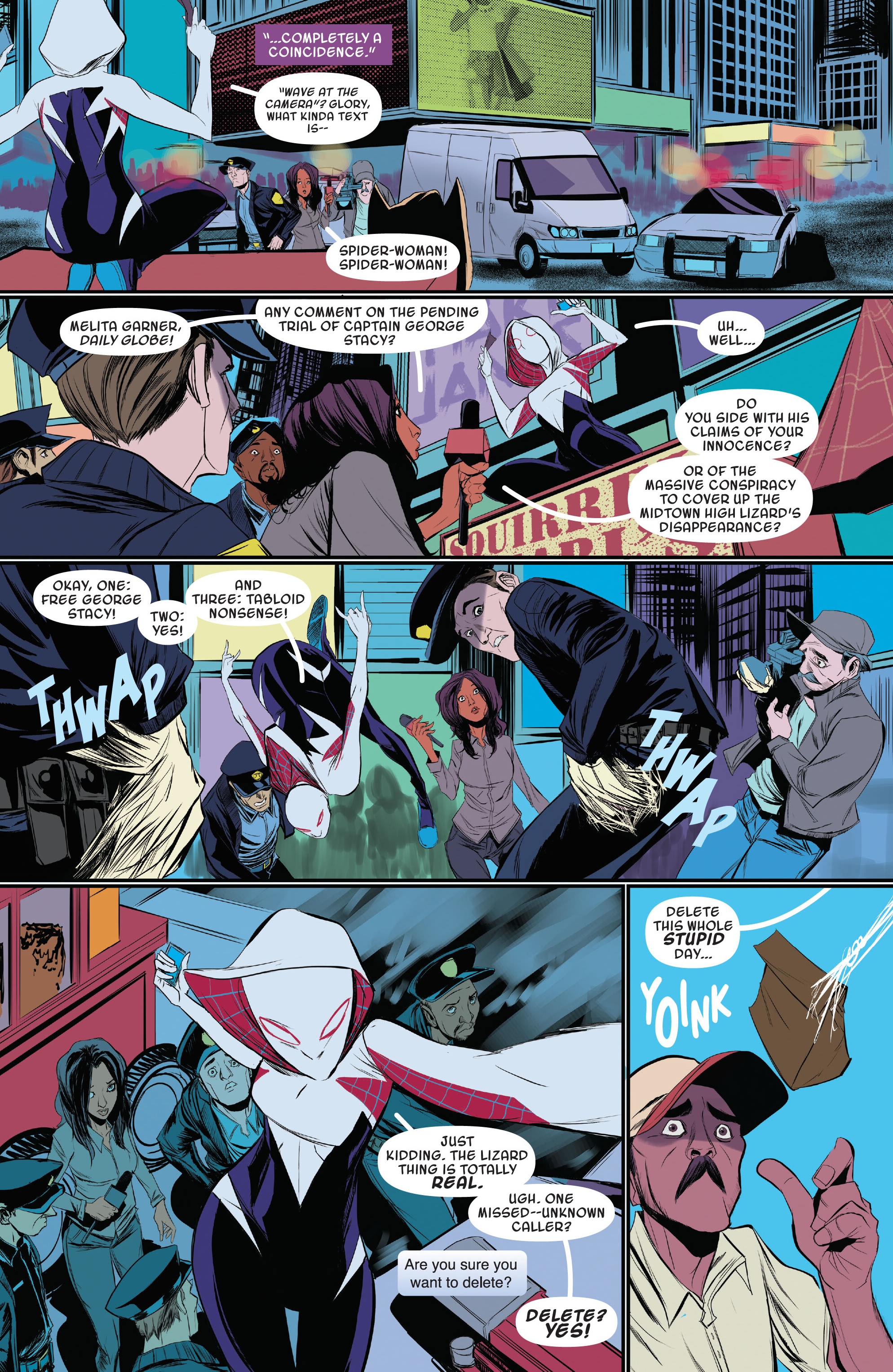 Spider-Gwen: Ghost-Spider - Edge of Spider-Verse (Modern Era Epic Collection) chapter 2 page 65