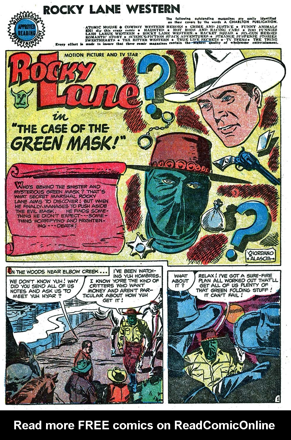 Rocky Lane Western (1954) issue 60 - Page 2