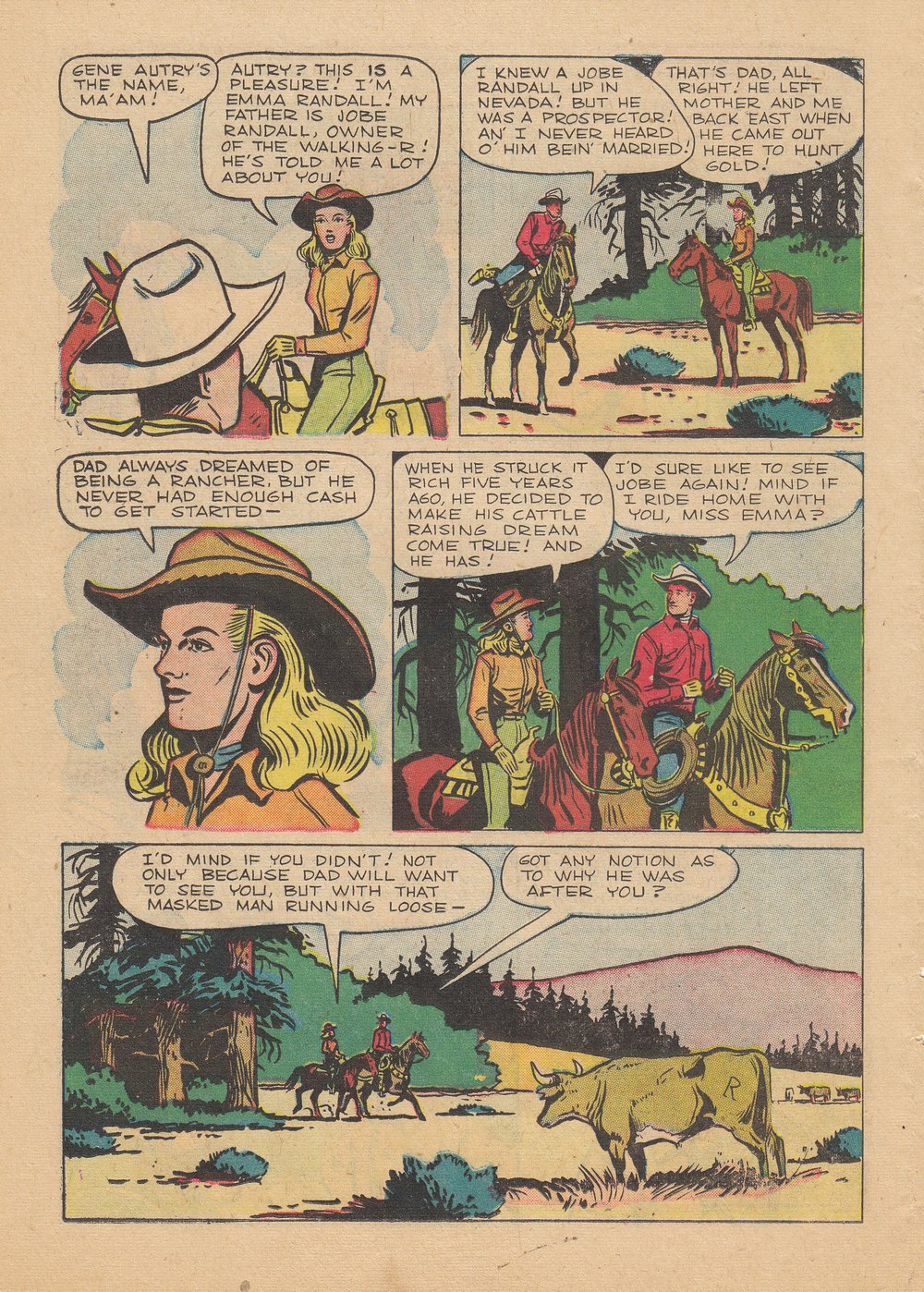 Gene Autry Comics (1946) issue 34 - Page 36