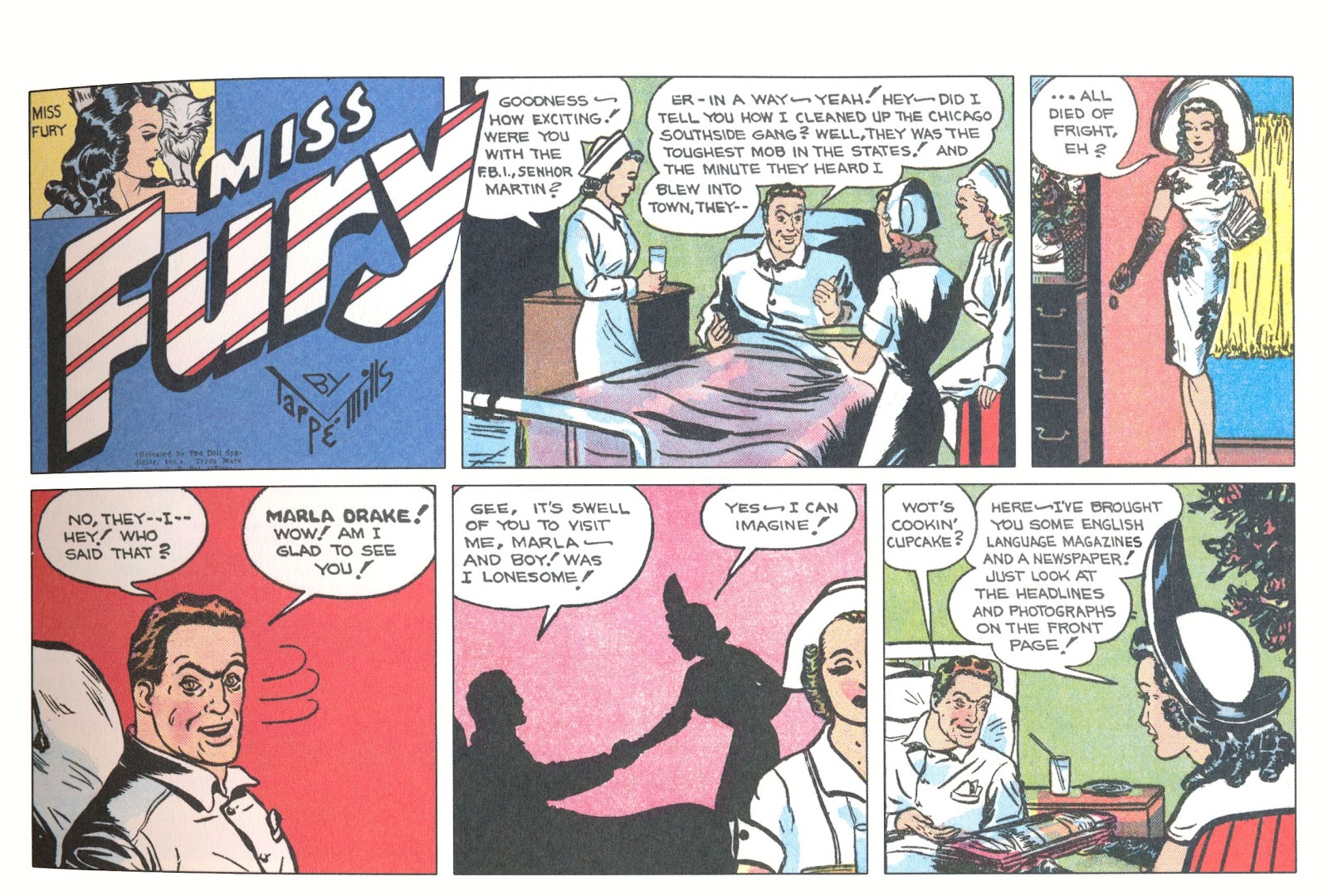 Miss Fury Sensational Sundays 1944-1949 issue TPB (Part 1) - Page 33