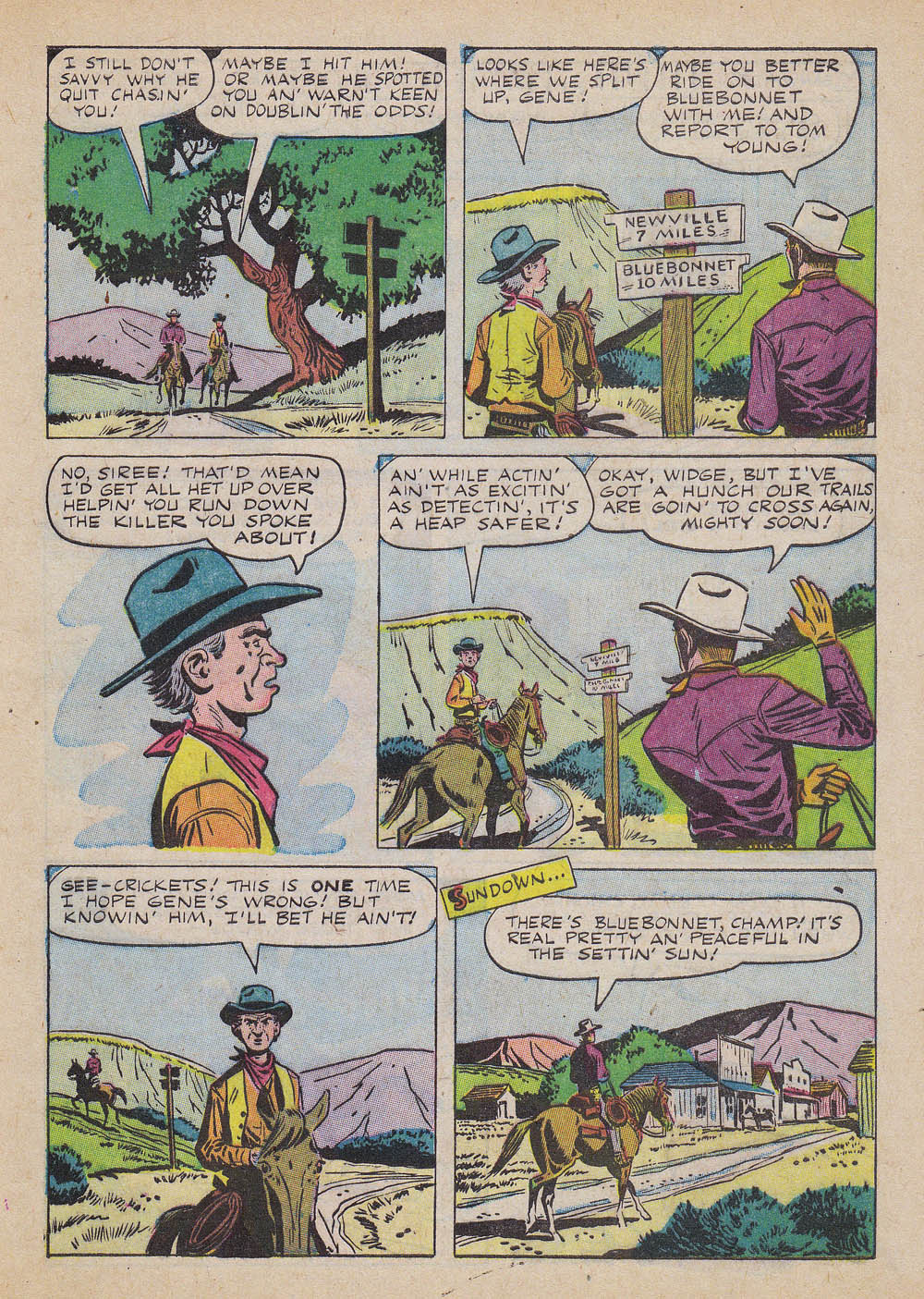 Gene Autry Comics (1946) issue 68 - Page 9