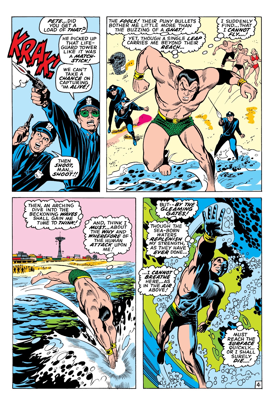 Namor, The Sub-Mariner Epic Collection: Enter The Sub-Mariner issue Who Strikes For Atlantis (Part 2) - Page 89