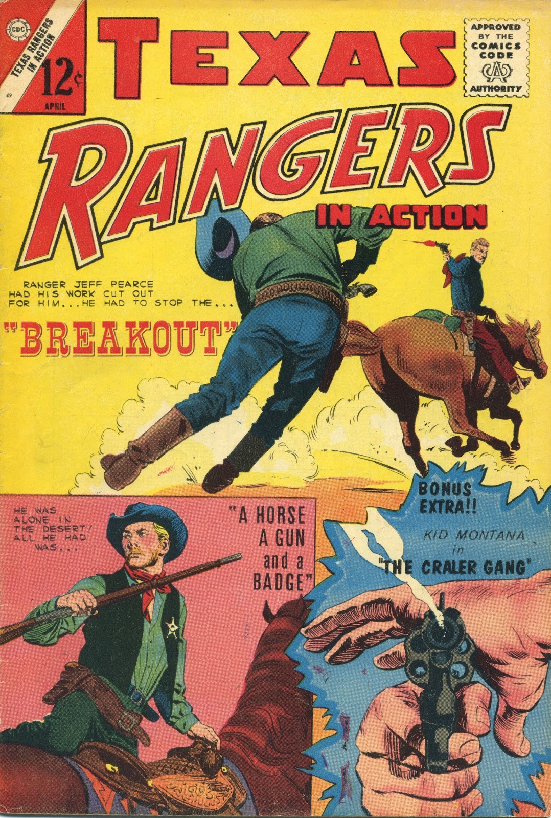 Texas Rangers in Action issue 49 - Page 1