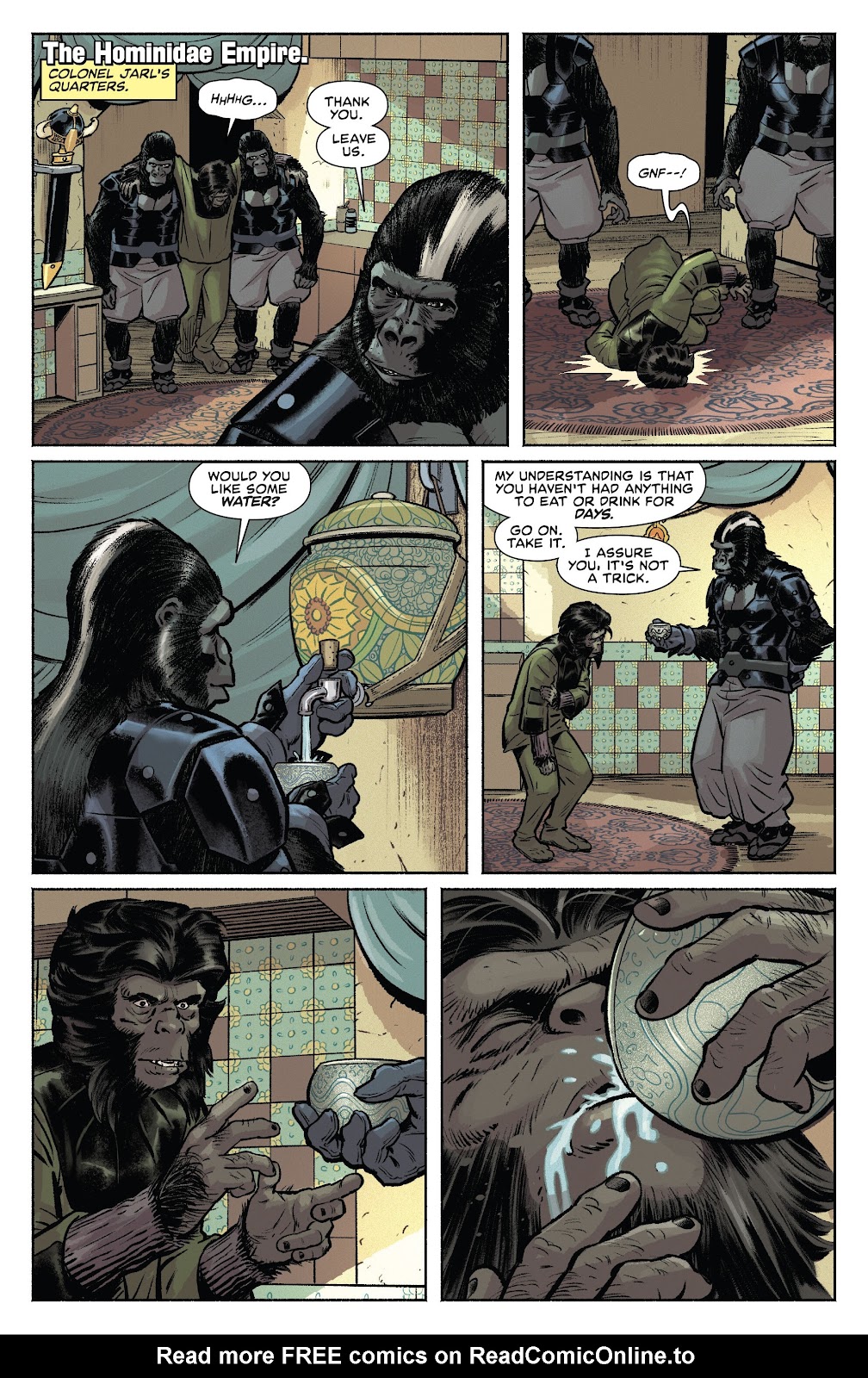 Beware the Planet of the Apes issue 3 - Page 12