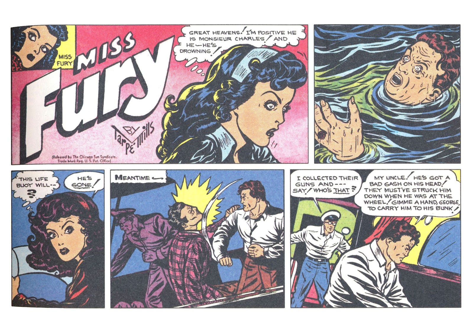 Miss Fury Sensational Sundays 1944-1949 issue TPB (Part 2) - Page 9