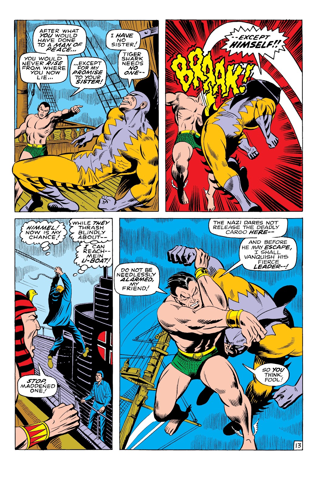 Namor, The Sub-Mariner Epic Collection: Enter The Sub-Mariner issue Who Strikes For Atlantis (Part 2) - Page 35