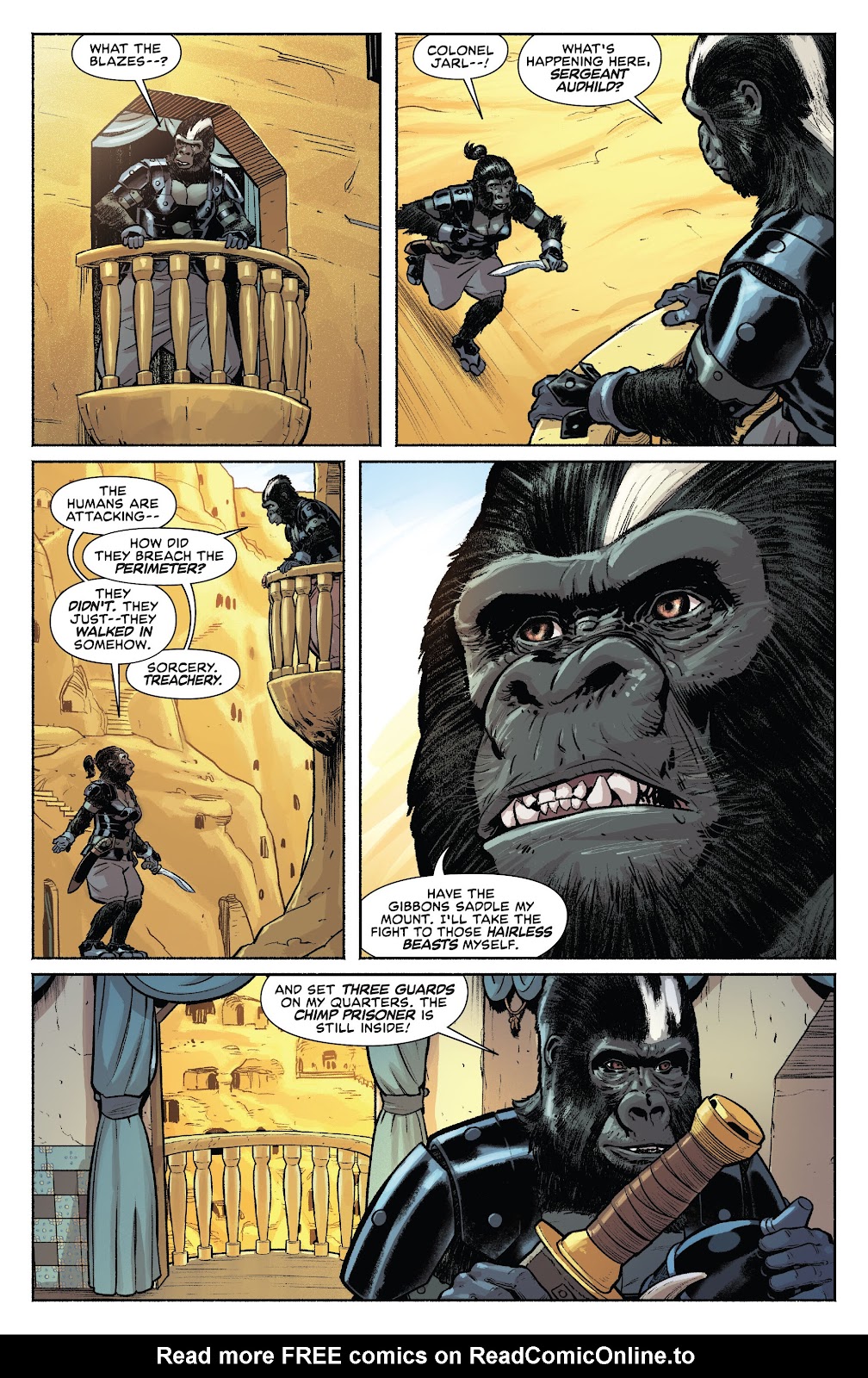 Beware the Planet of the Apes issue 3 - Page 18
