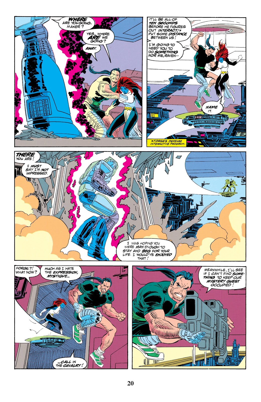 X-Men Epic Collection: Second Genesis issue Fatal Attractions (Part 1) - Page 19