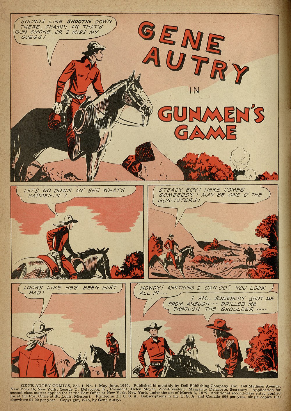 Gene Autry Comics (1946) issue 1 - Page 2