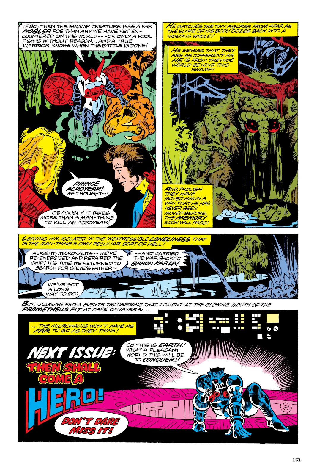 Micronauts: The Original Marvel Years Omnibus issue TPB (Part 1) - Page 142