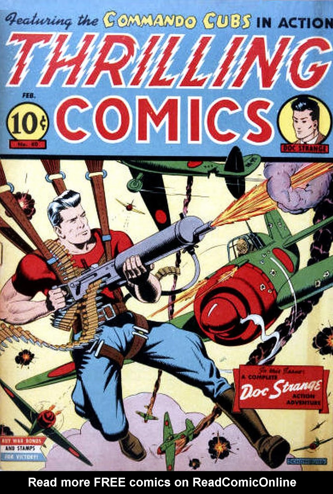 Thrilling Comics (1940) issue 40 - Page 1