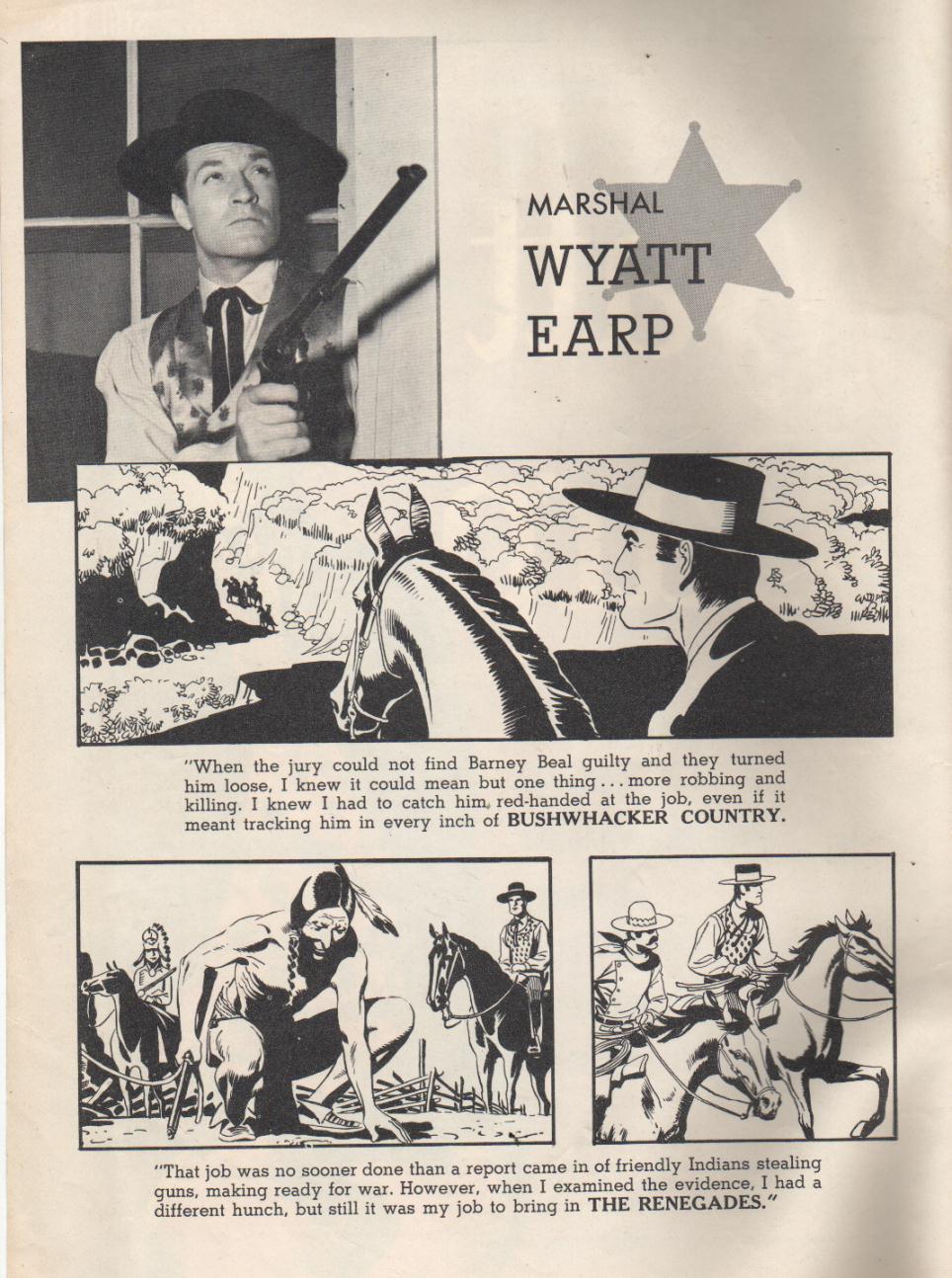 Hugh O'Brian, Famous Marshal Wyatt Earp issue 9 - Page 2
