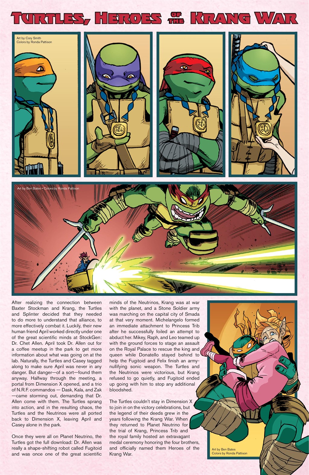 Teenage Mutant Ninja Turtles: Sourcebook issue 2 - Page 19