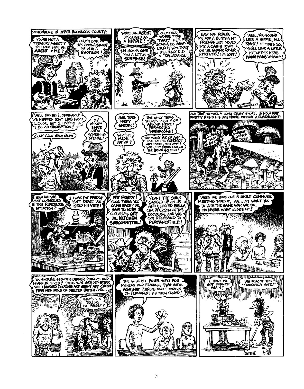 The Fabulous Furry Freak Brothers: In the 21st Century and Other Follies issue Grass Roots and Other Follies - Page 98