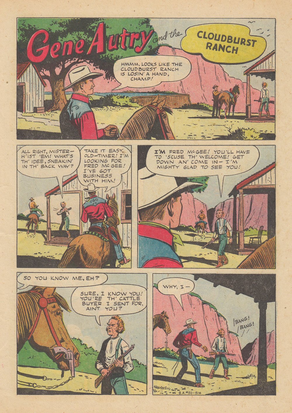 Gene Autry Comics (1946) issue 50 - Page 3