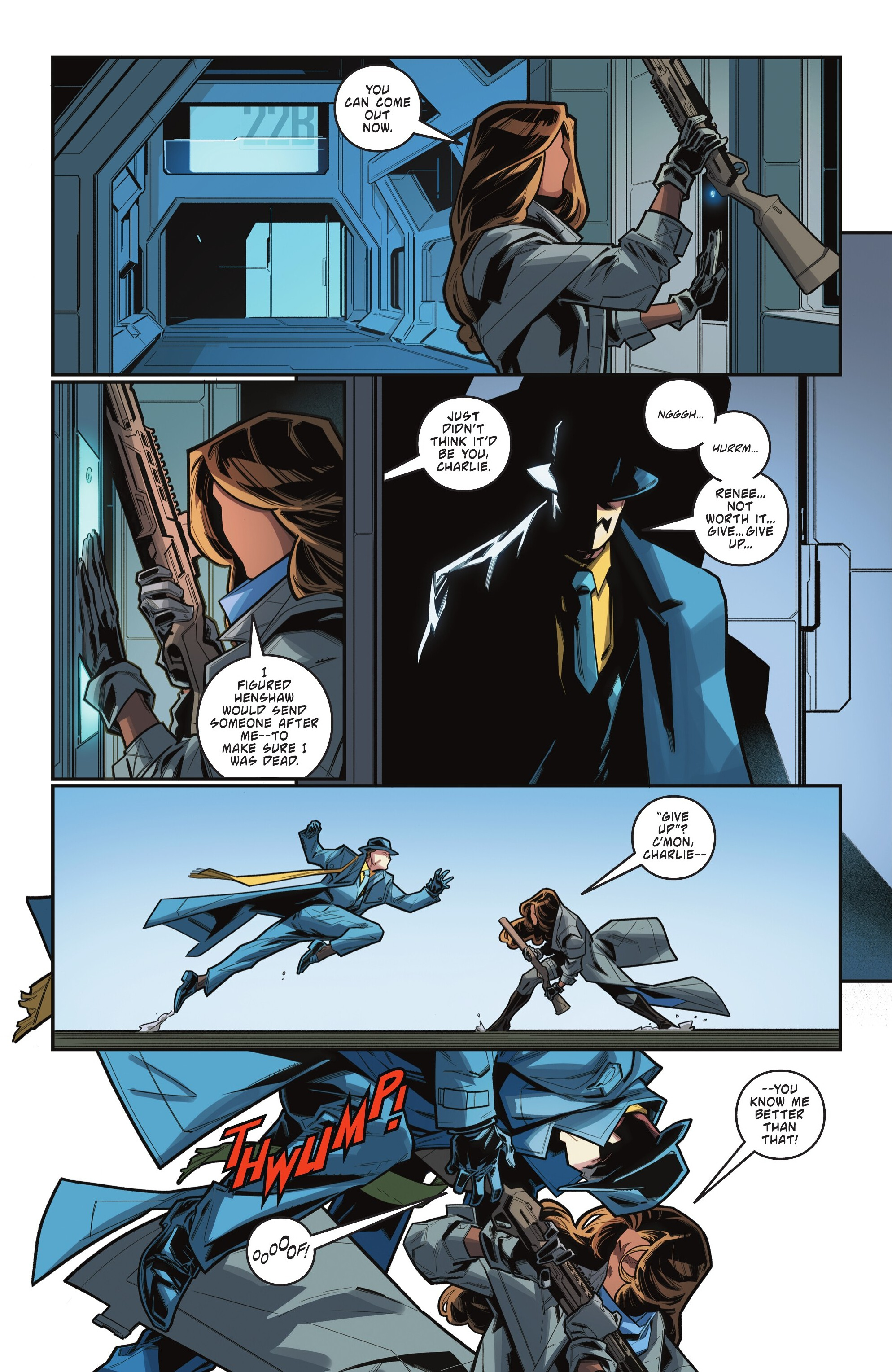 The Question: All Along the Watchtower  chapter 6 page 15