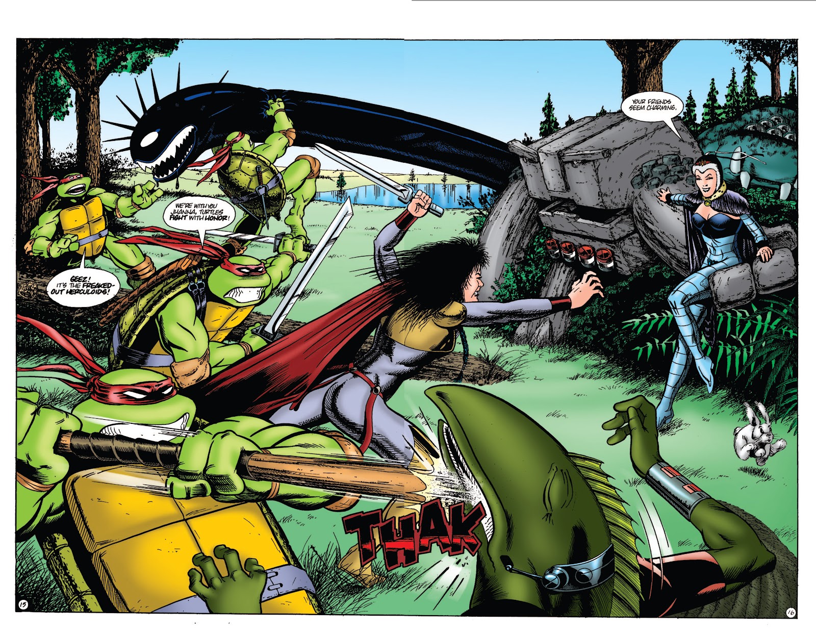 Teenage Mutant Ninja Turtles Classics issue Vol. 1 - Page 21