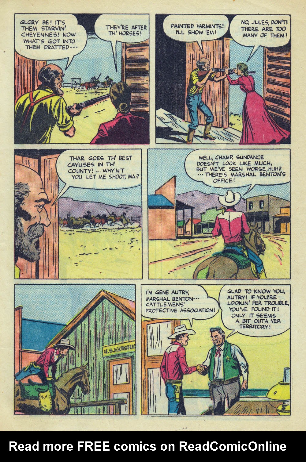Gene Autry Comics (1946) issue 41 - Page 5