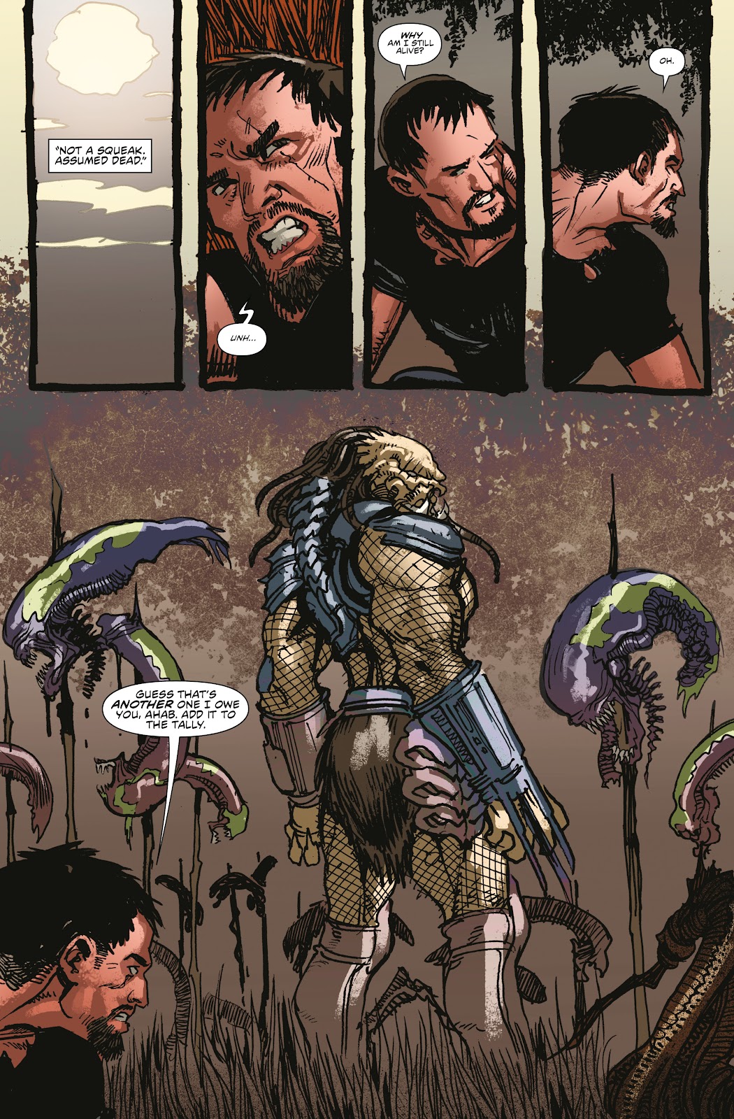 Aliens, Predator, Prometheus, AVP: Life and Death issue TPB (Part 1) - Page 223