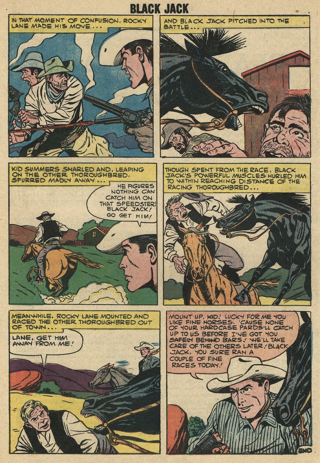 Rocky Lane's Black Jack issue 29 - Page 19