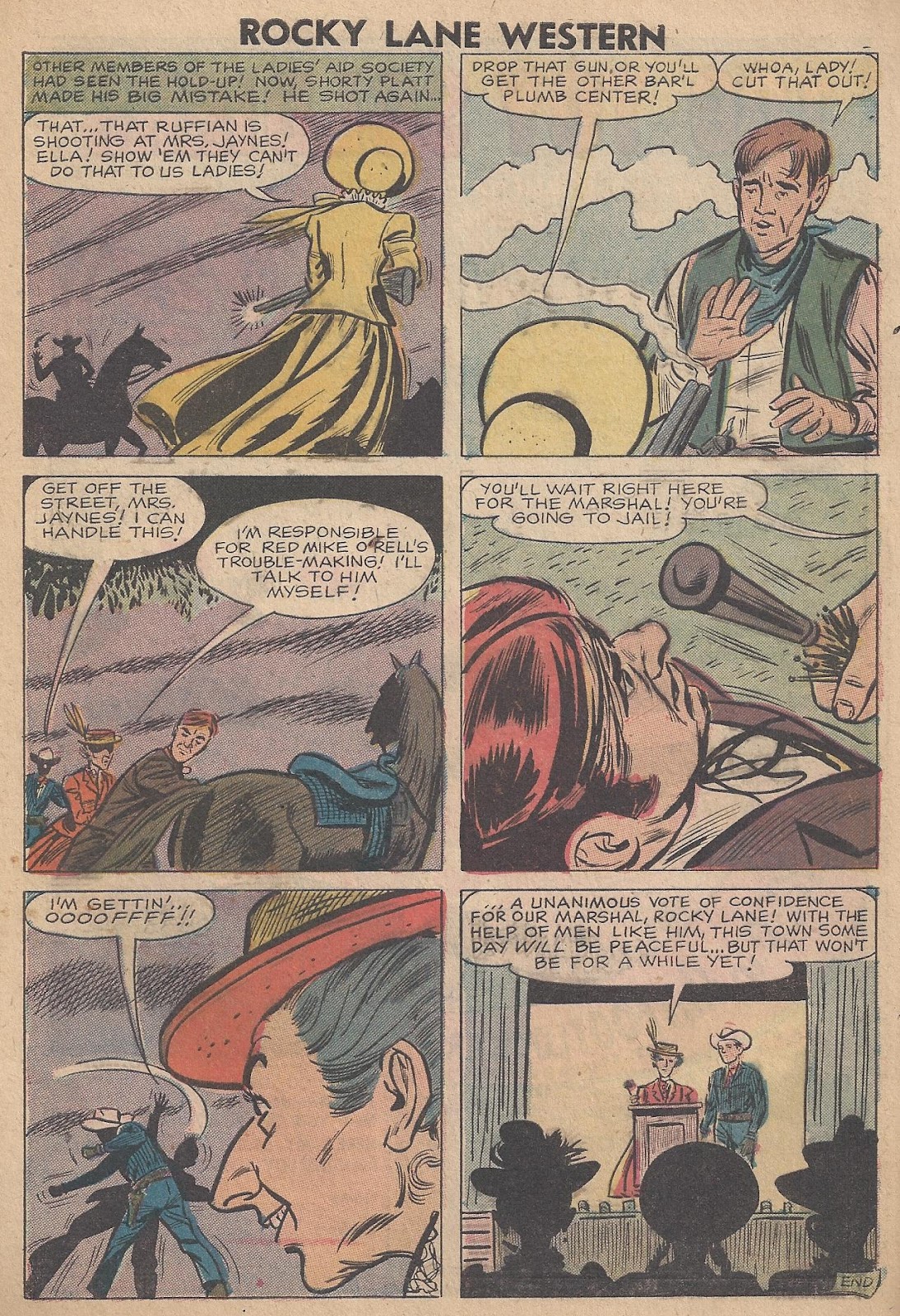 Rocky Lane Western (1954) issue 80 - Page 9