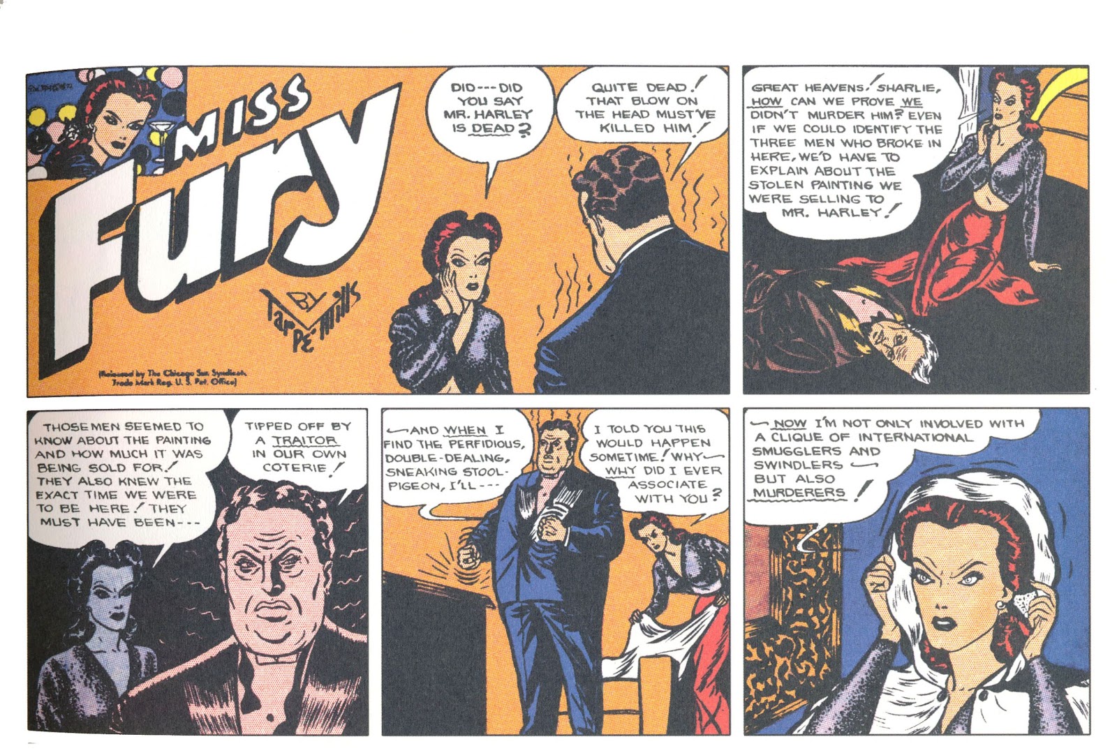 Miss Fury Sensational Sundays 1944-1949 issue TPB (Part 1) - Page 161