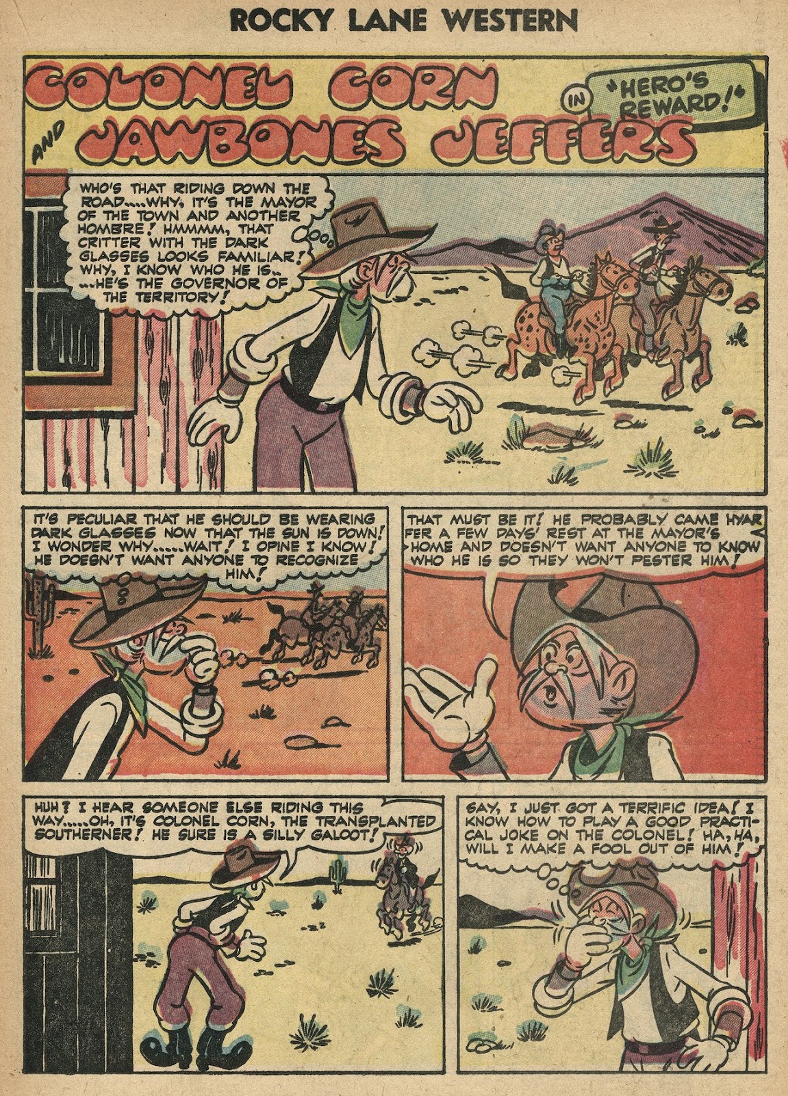Rocky Lane Western (1954) issue 58 - Page 21