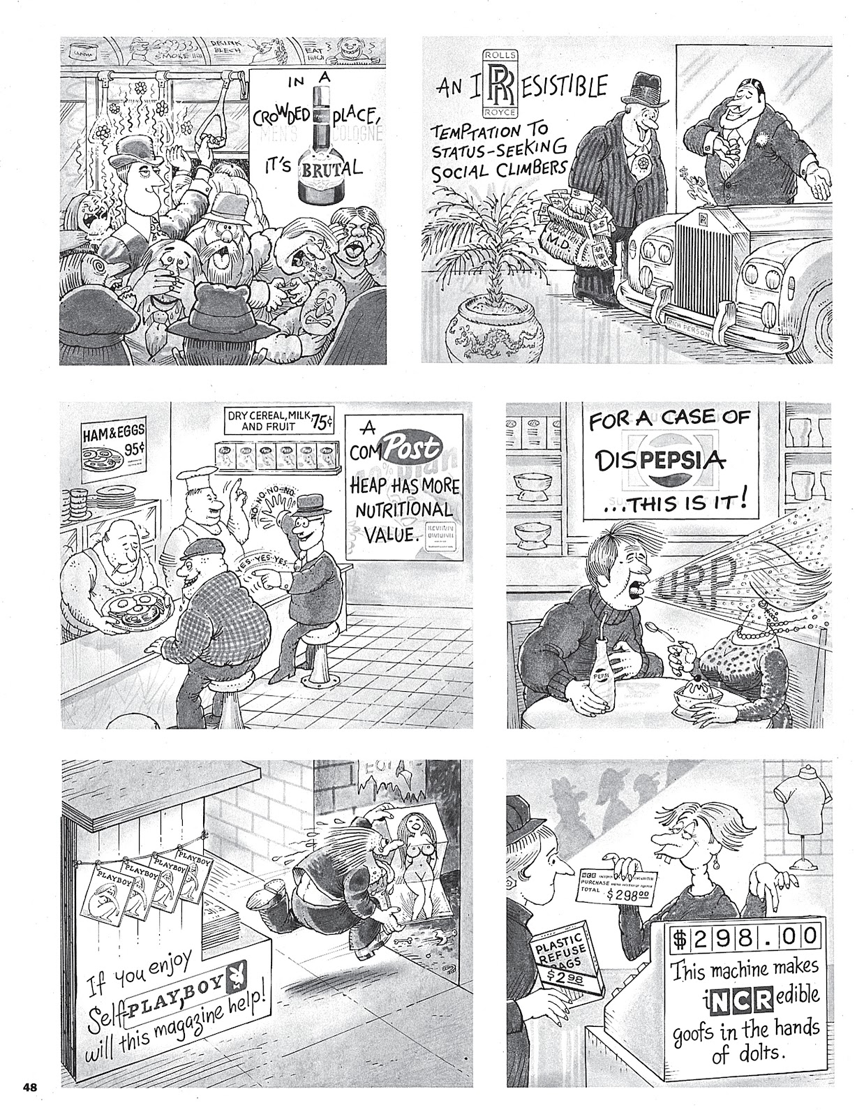 MAD Magazine issue 35 - Page 38