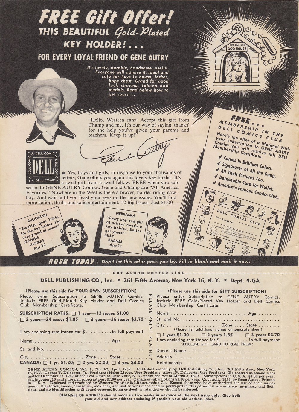Gene Autry Comics (1946) issue 62 - Page 2