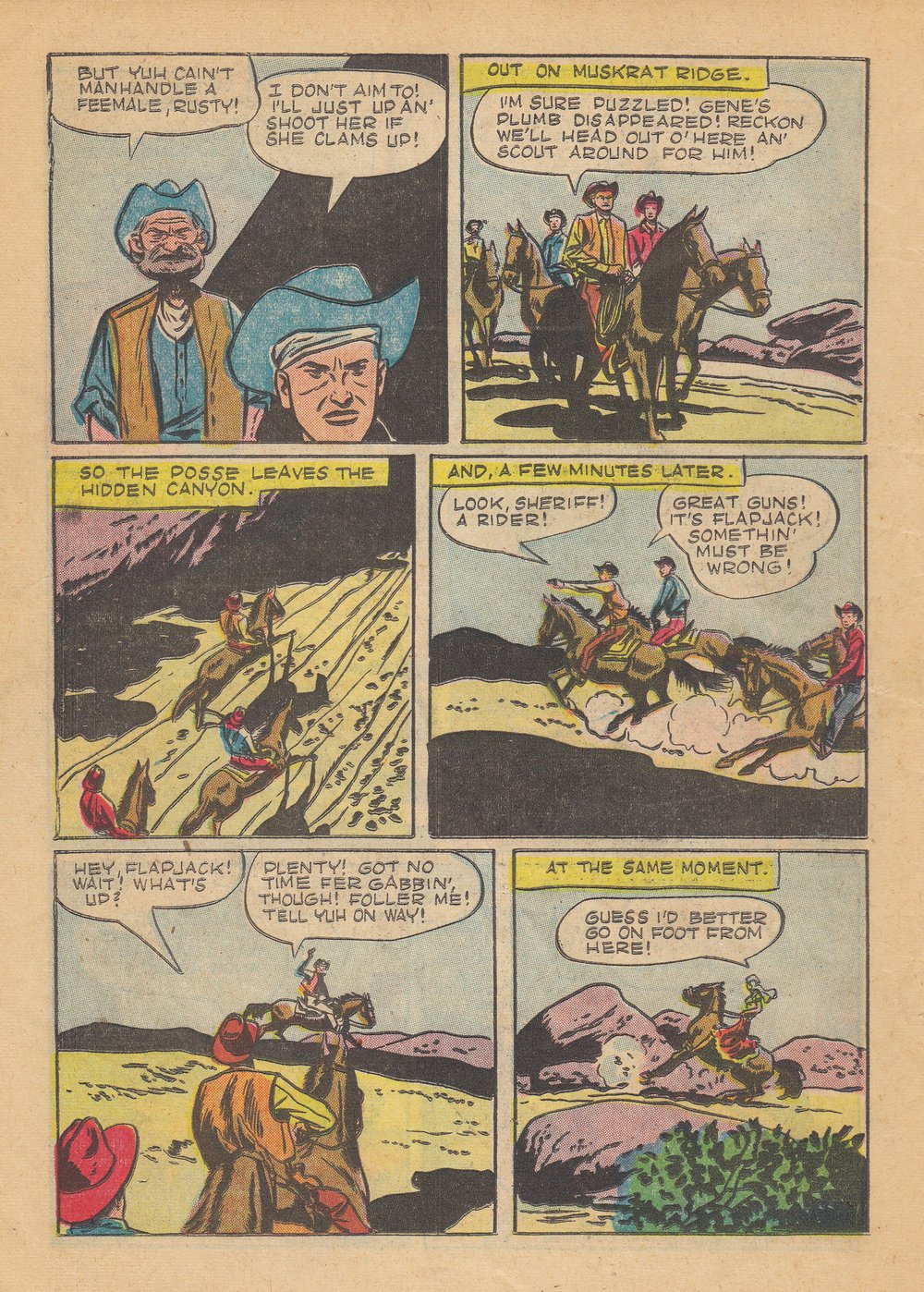 Gene Autry Comics (1946) issue 21 - Page 22