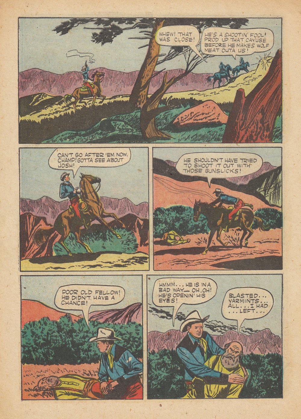 Gene Autry Comics (1946) issue 49 - Page 6