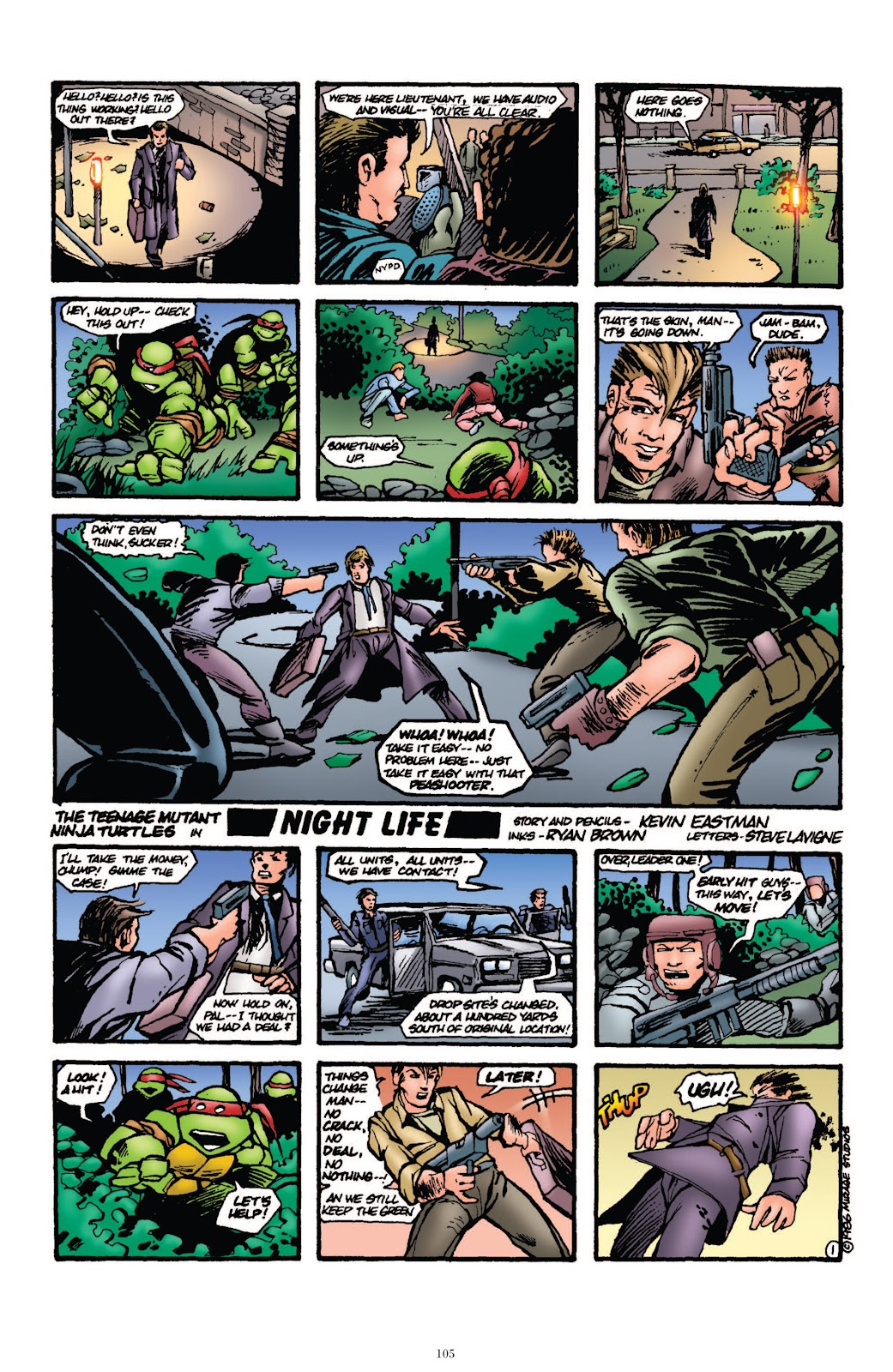 Teenage Mutant Ninja Turtles Classics issue Vol. 1 - Page 105